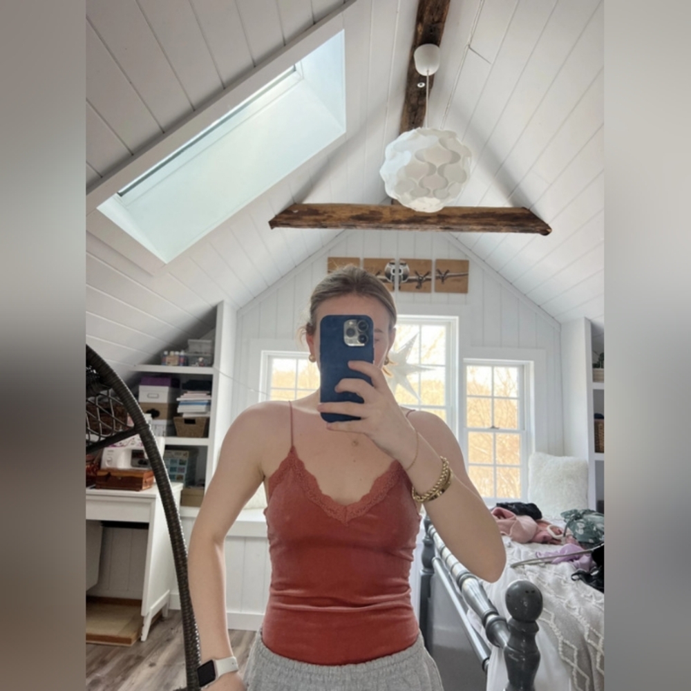 Brown Akira Crop Top, S